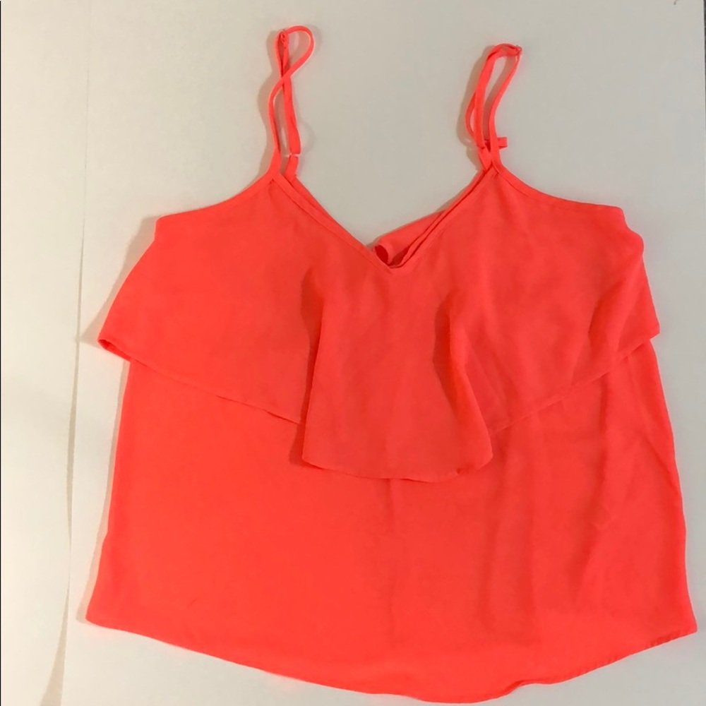 Charming Charlie Ruffled Tank Top